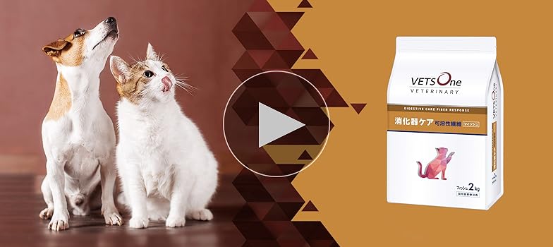 Amazon | ベッツワンベテリナリー 猫用 消化器ケア 可溶性繊維